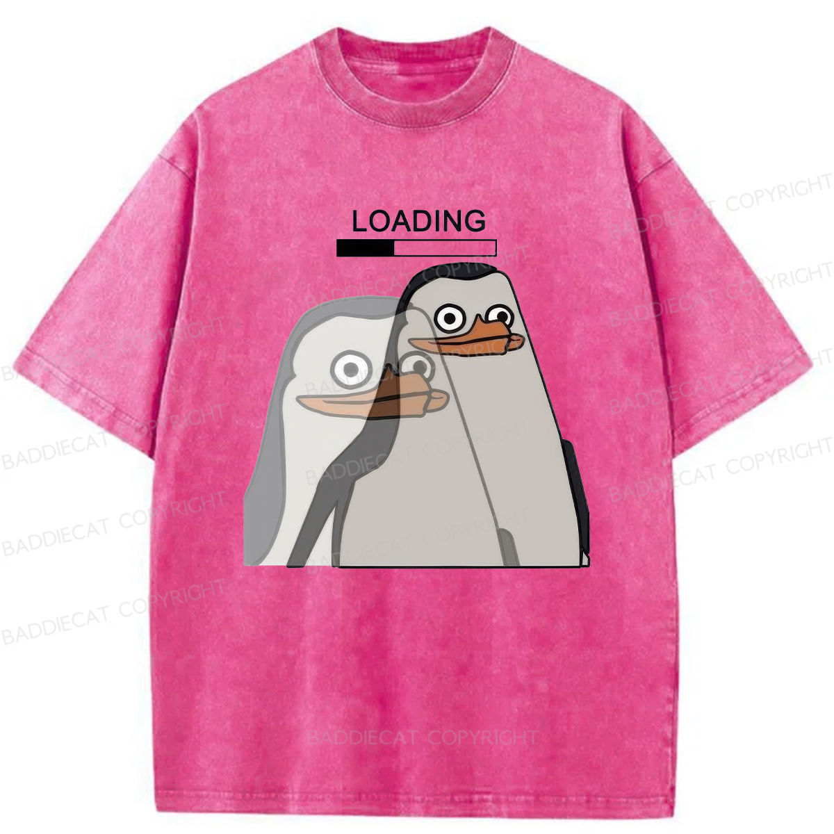 Loading Penguin Meme Washed T-shirt