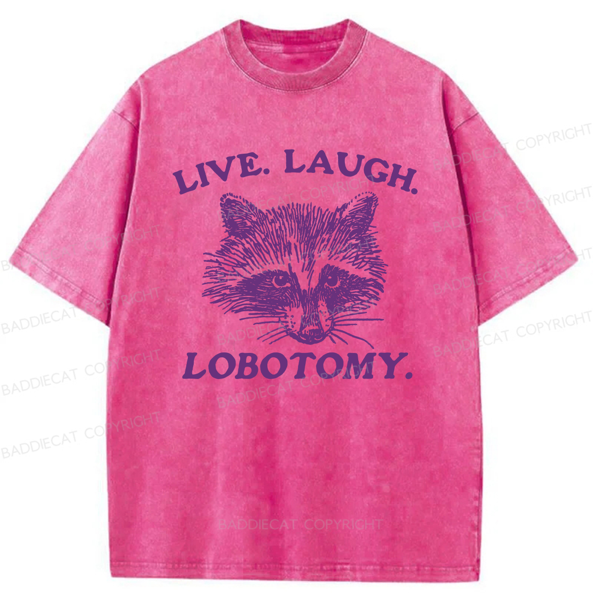 Live Laugh Lobotomy Washed T-Shirt