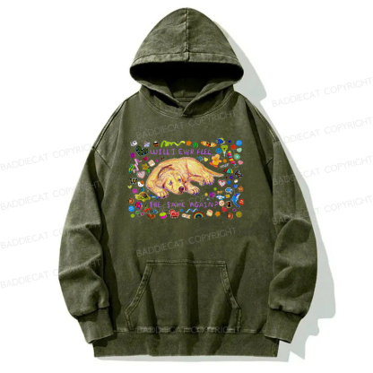 Will I Ever Feel The Same Again Washed Hoodie