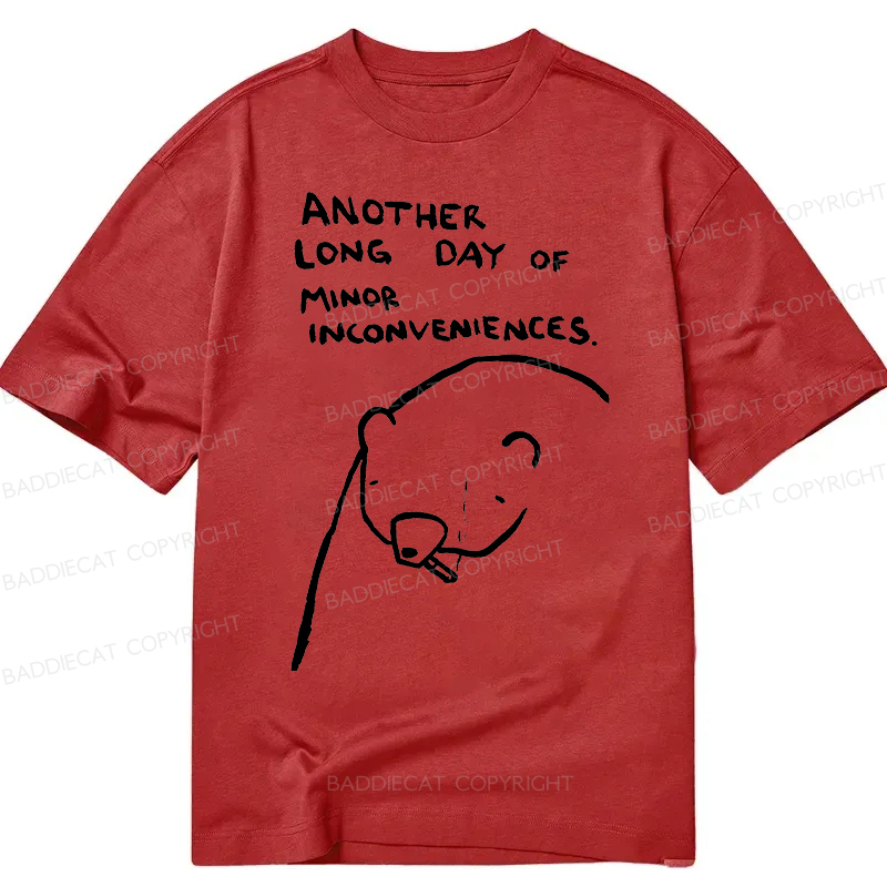 Baddiecat Another Long Day Of Minor Inconveniences Classic T-Shirt