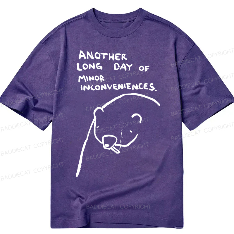 Baddiecat Another Long Day Of Minor Inconveniences Classic T-Shirt