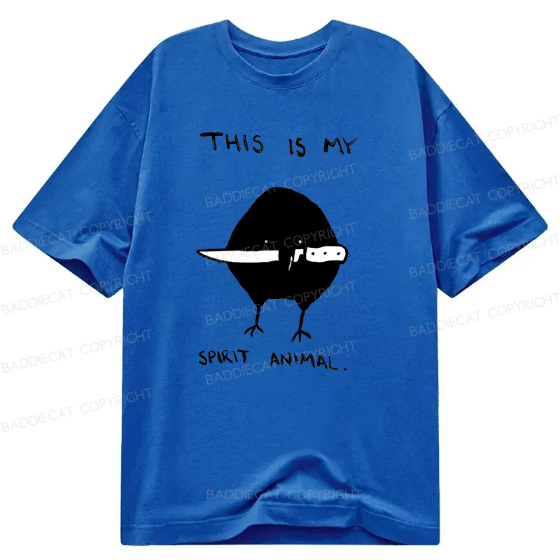 Baddiecat This Is My Spirit Animal Classic T-Shirt
