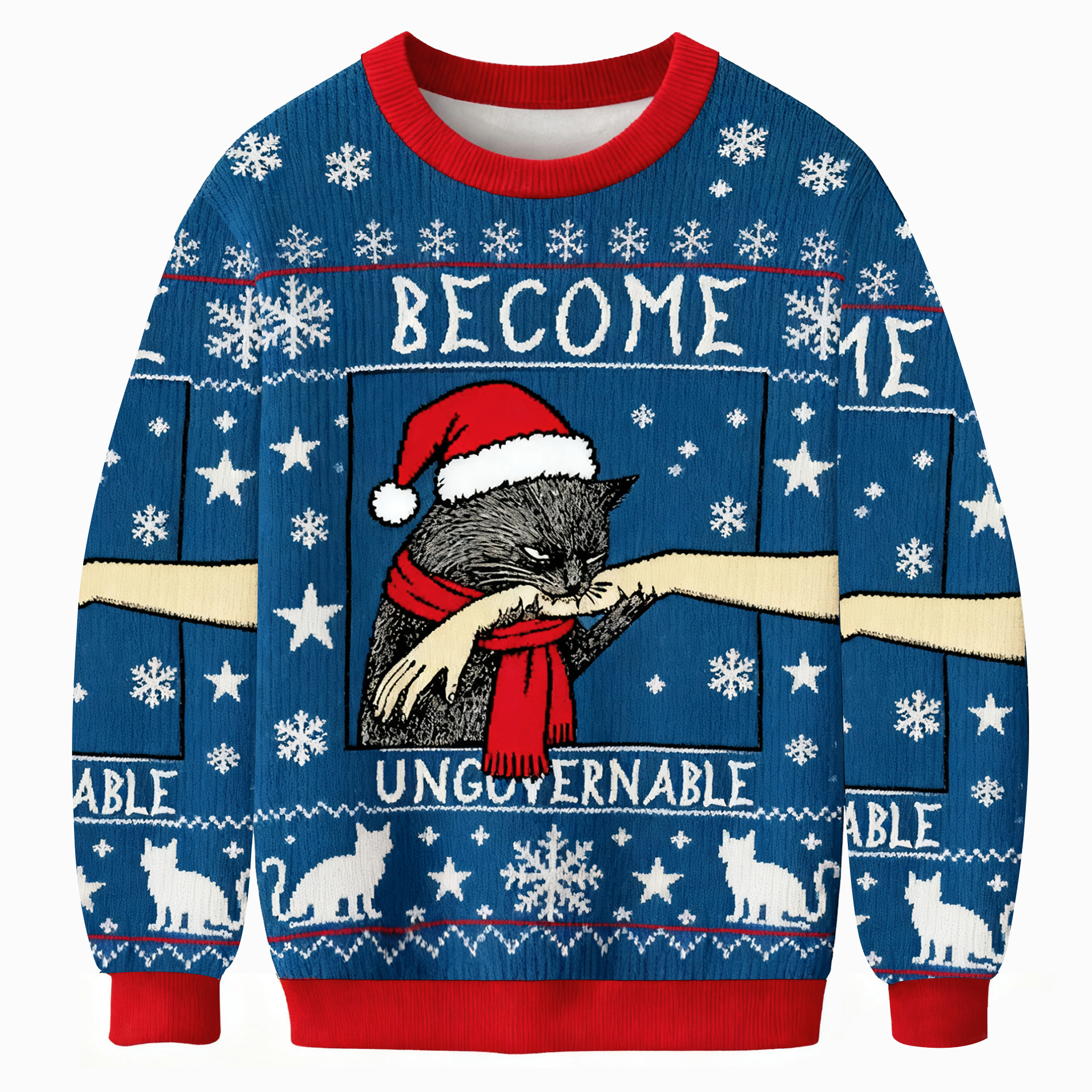 Become Ungovernable Meme Ugly Sweatshirt