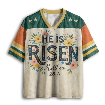 Baddiecat He Is Risen Mesh Jersey