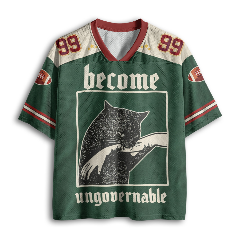 Baddiecat Become Ungovernable Cat Mesh Jersey