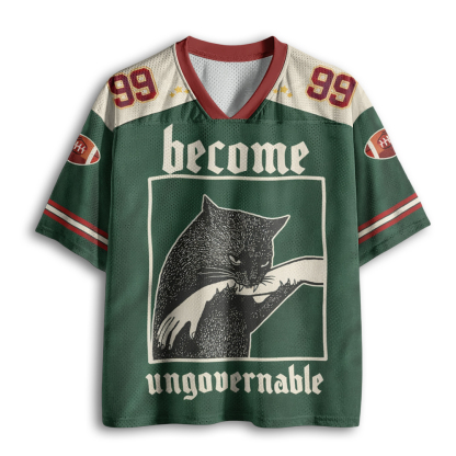 Baddiecat Become Ungovernable Cat Mesh Jersey