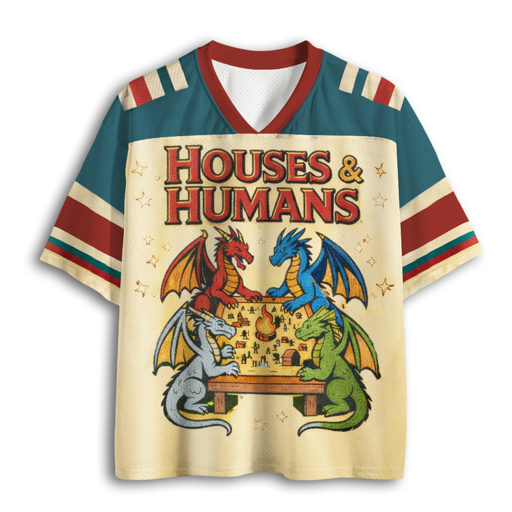 Baddiecat Houses & Humans DnD Mesh Jersey