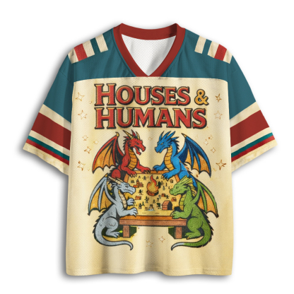 Baddiecat Houses & Humans DnD Mesh Jersey