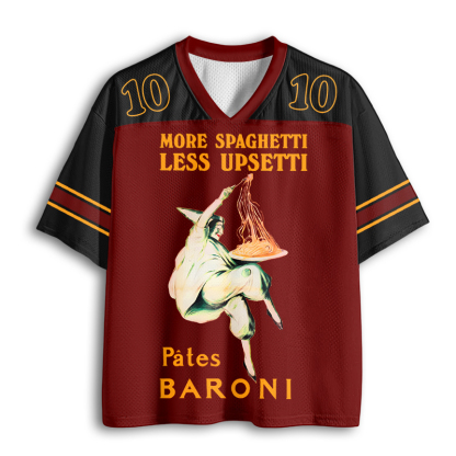 Baddiecat More Spaghetti Less Upsetti Mesh Jersey