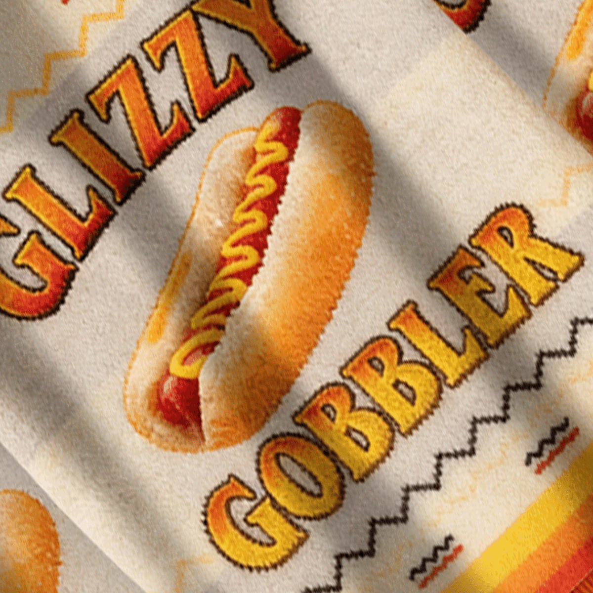 Baddiecat Glizzy Gobbler Hotdog Ugly Sweatshirt