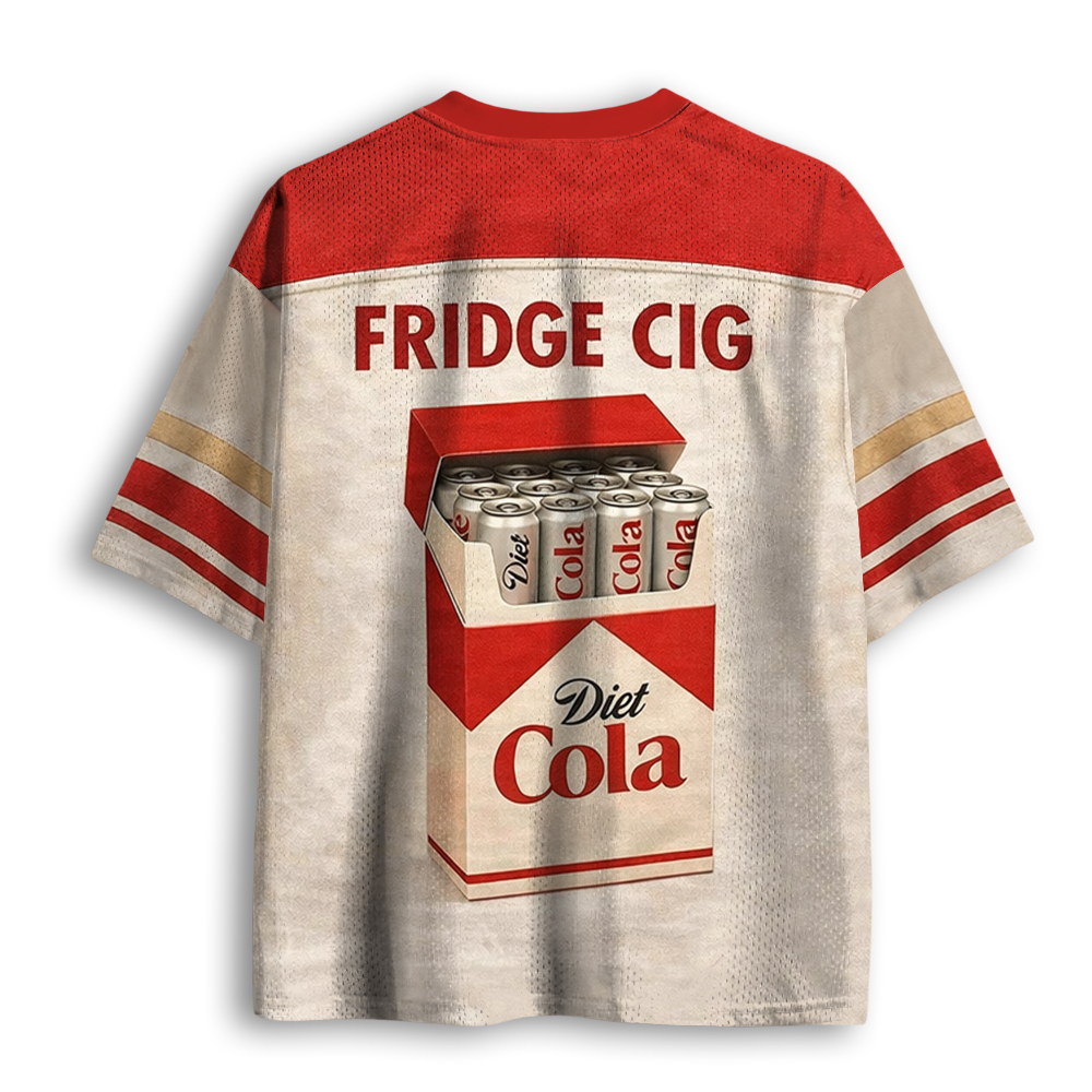 Baddiecat Just A Fridge Cig Diet Cola Mesh Jersey