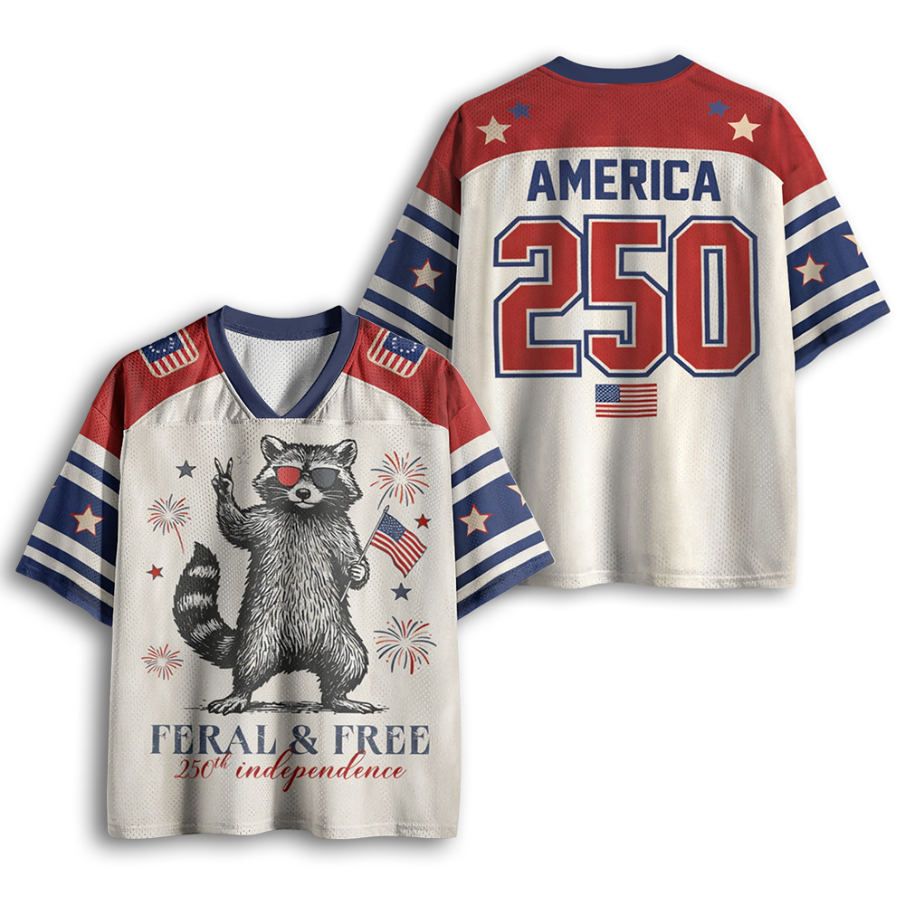 Baddiecat America 250th Anniversary Mesh Jersey