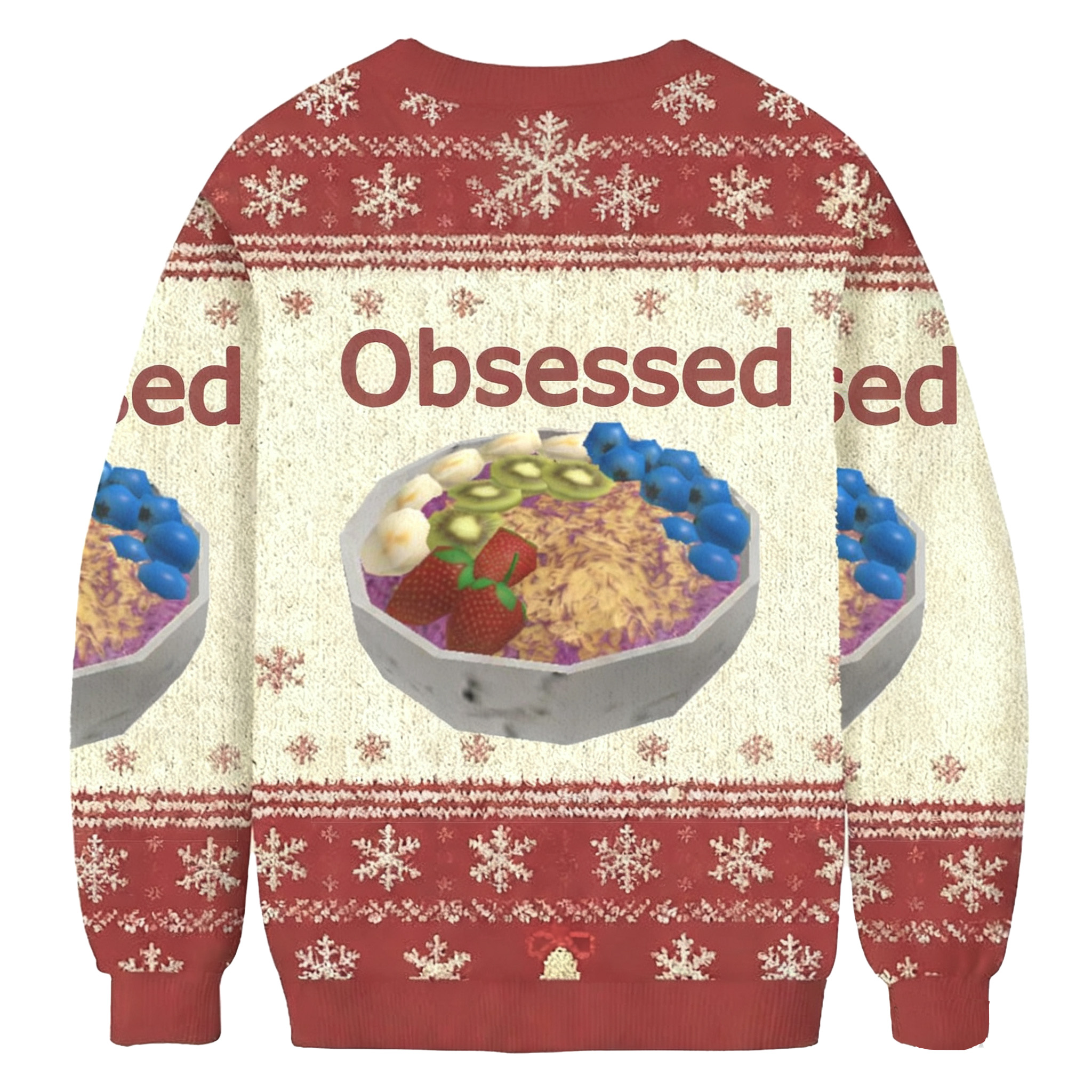 Obsessed With Acai Bowl Ugly Sweatshirt