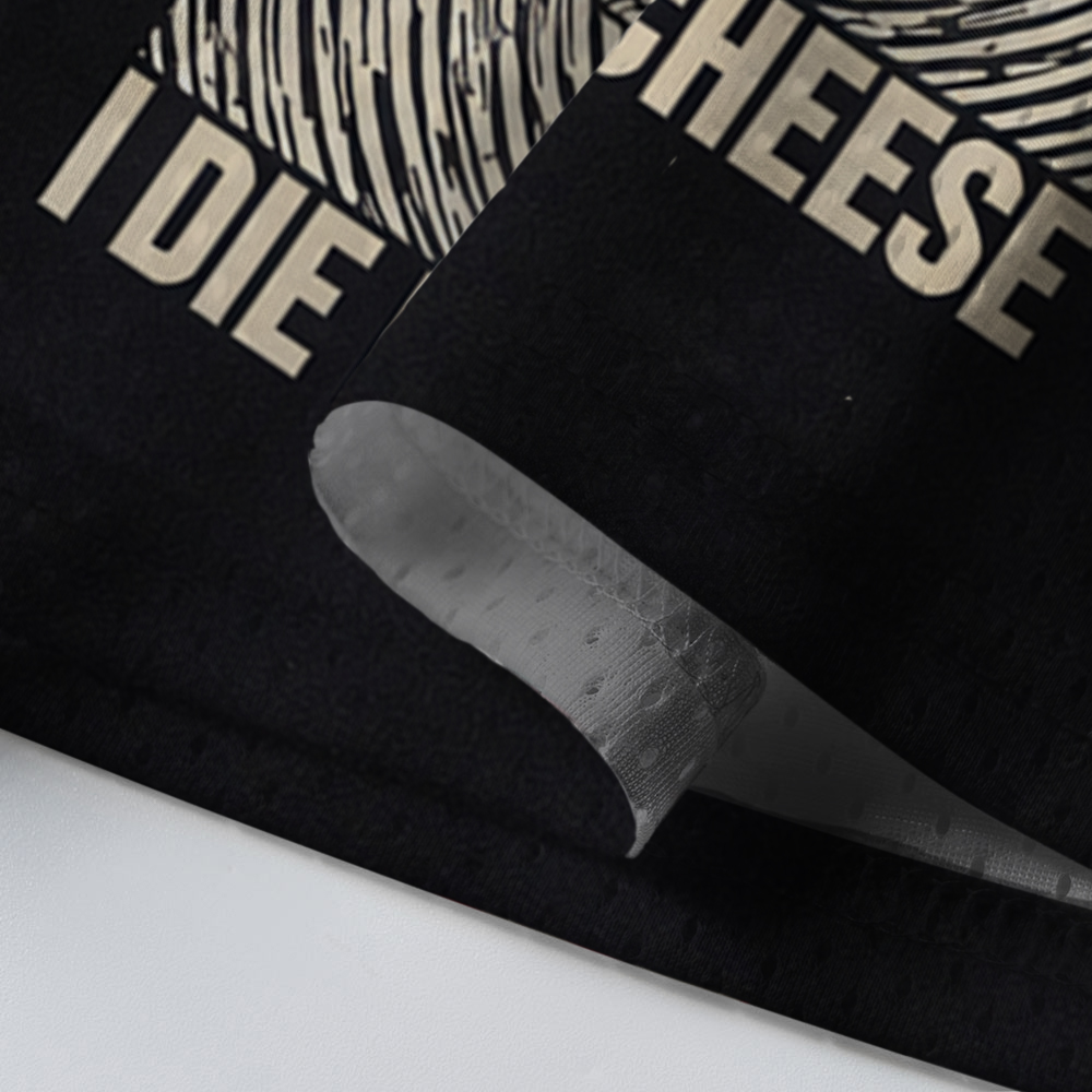 Baddiecat I Live By The Cheese Mesh Jersey