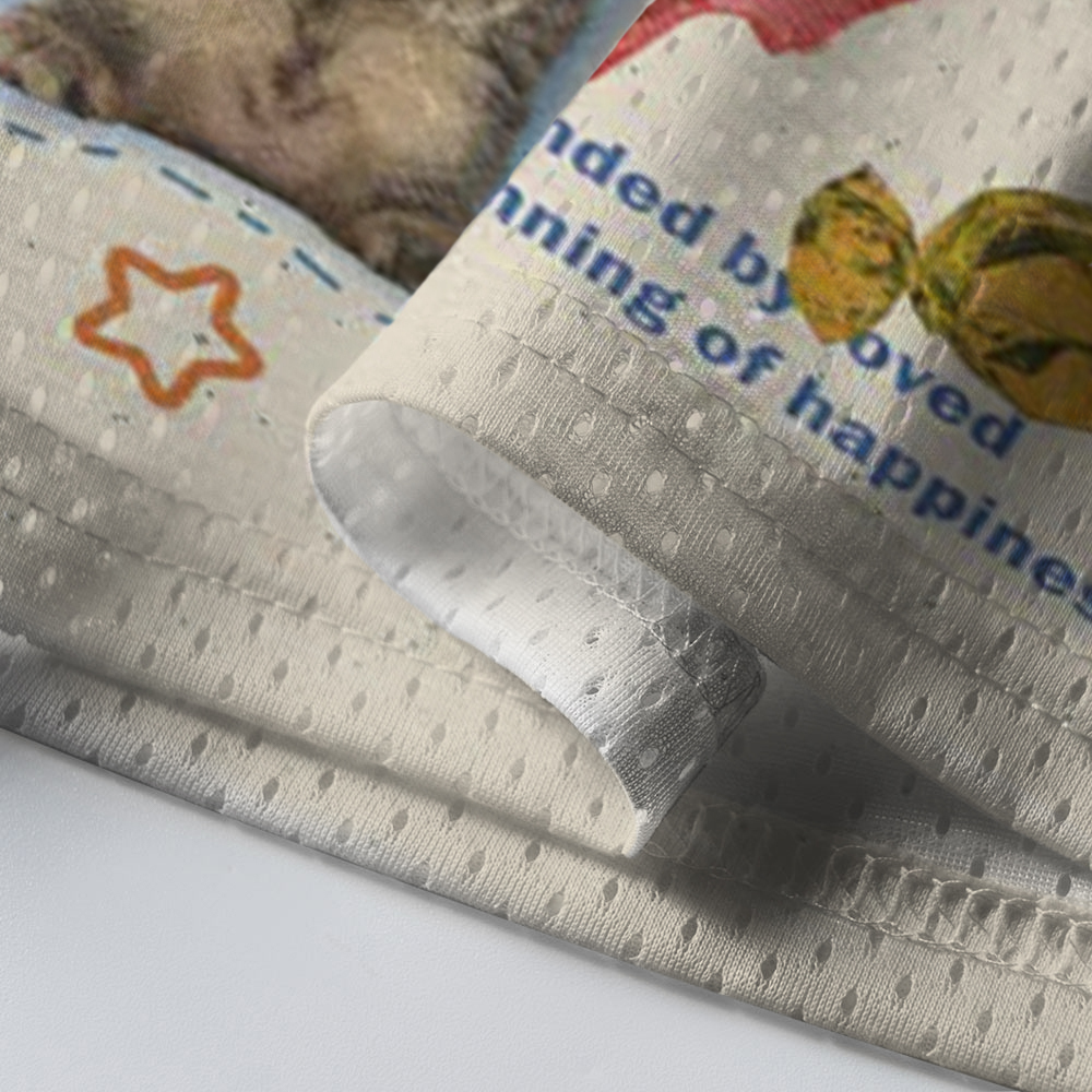 Baddiecat Funny Silly Cat Mesh Jersey