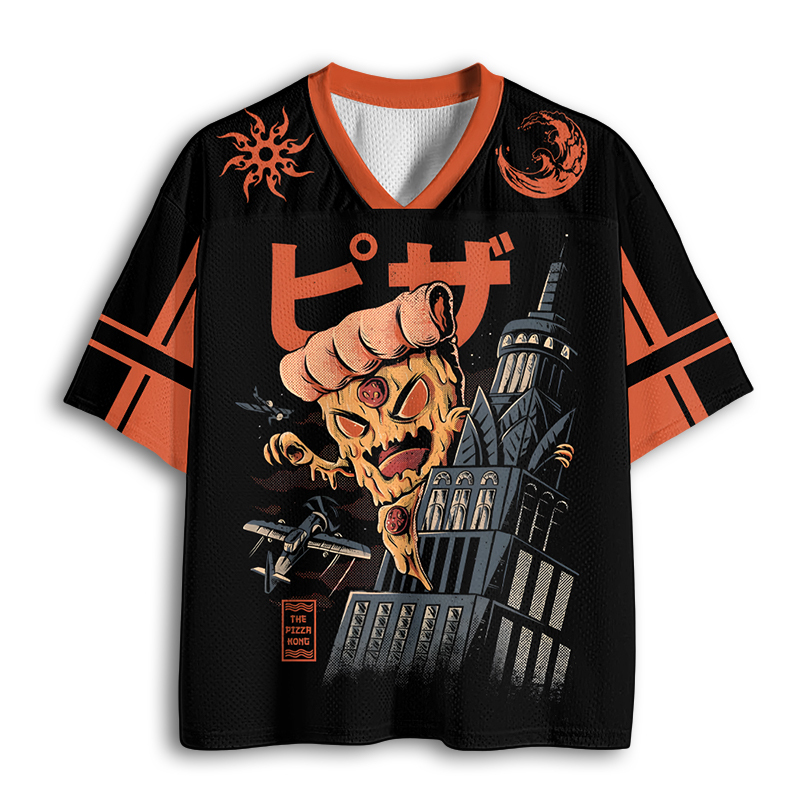 Baddiecat Pizza King Mesh Jersey