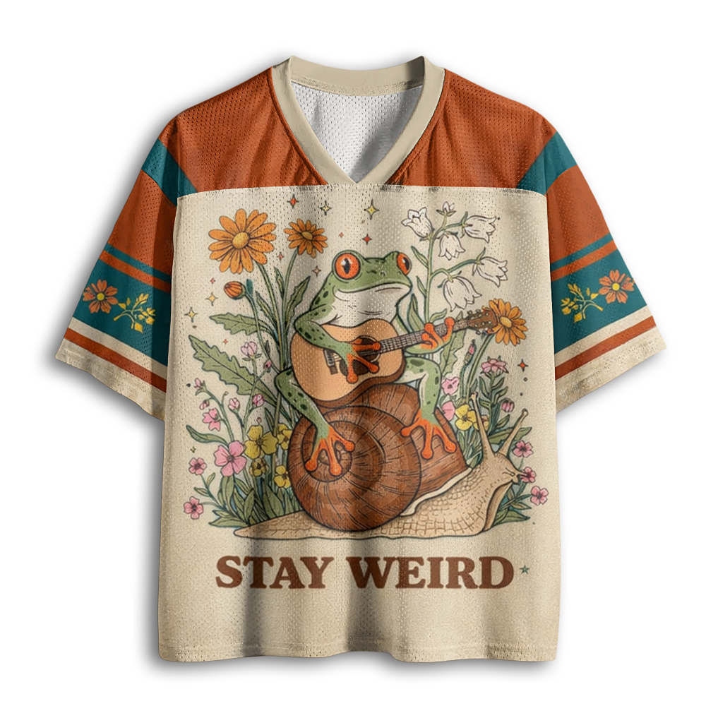 Baddiecat I Have To Say Weird Stuff Mesh Jersey