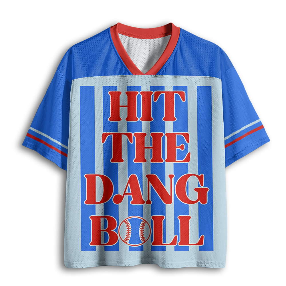 Baddiecat Hit The Dang Ball Mesh Jersey