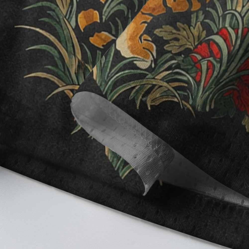 Baddiecat Retro Wild Tiger Mesh Jersey