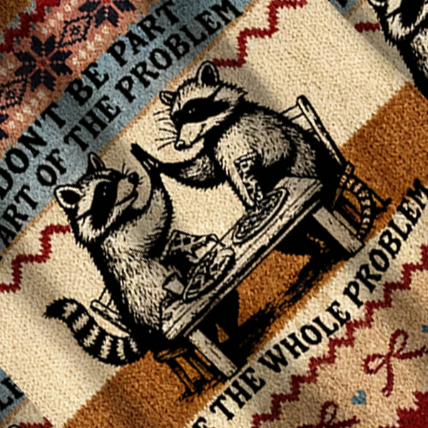 Baddiecat Don't Be Part & Part Of The Problem Be The Whole Problem Christmas Ugly Sweatshirt