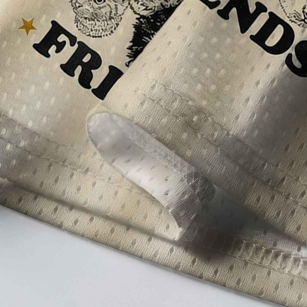 Baddiecat Cats Are My Friends Mesh Jersey