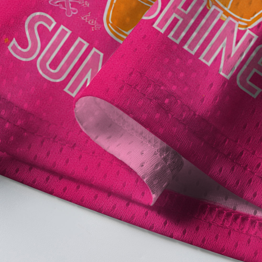 Baddiecat Iced Coffee And Sunshine Mesh Jersey