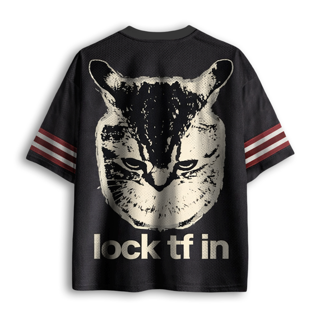 Baddiecat Lock TF In Cat Mesh Jersey