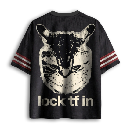 Baddiecat Lock TF In Cat Mesh Jersey