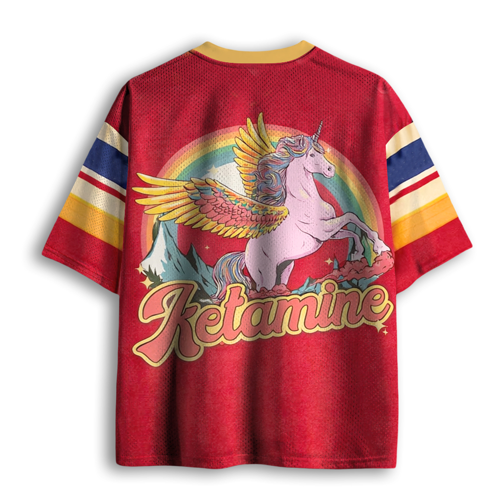 Baddiecat Ketamine Horse Mesh Jersey
