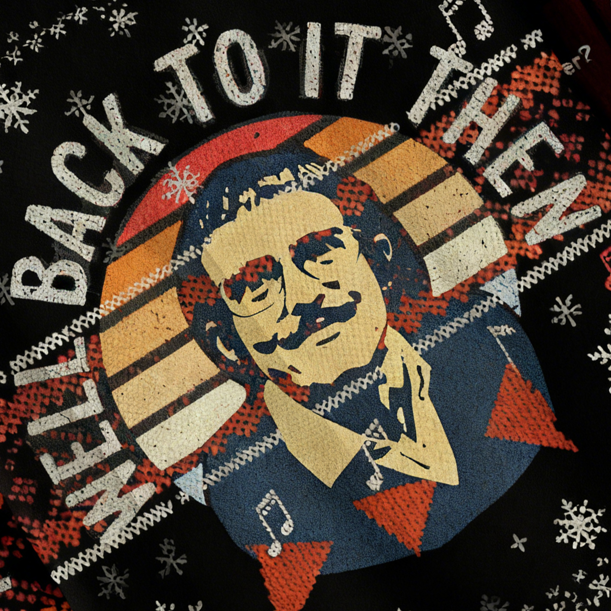 Baddiecat Well Back To It Then Christmas Ugly Sweatshirt