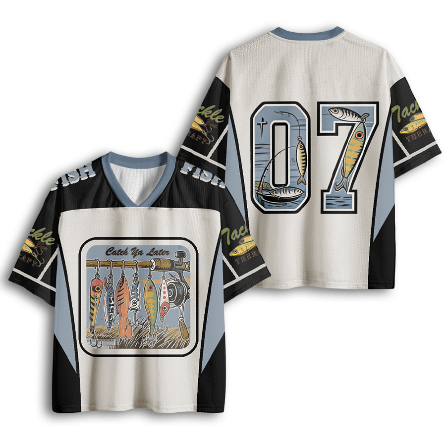 Baddiecat Catch Ya Later Country Fisherman  Mesh Jersey