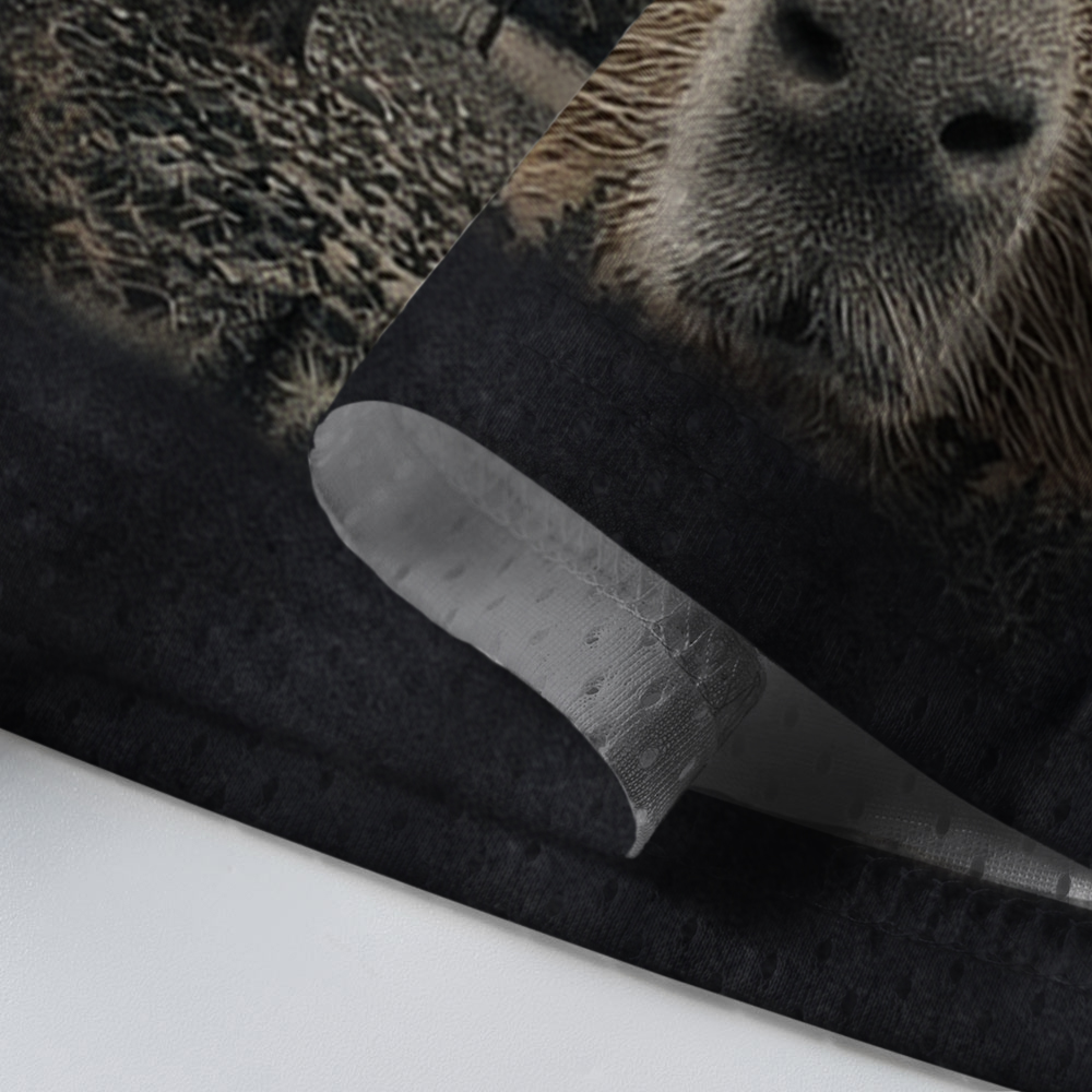 Baddiecat Funny Capybara UFO Mesh Jersey