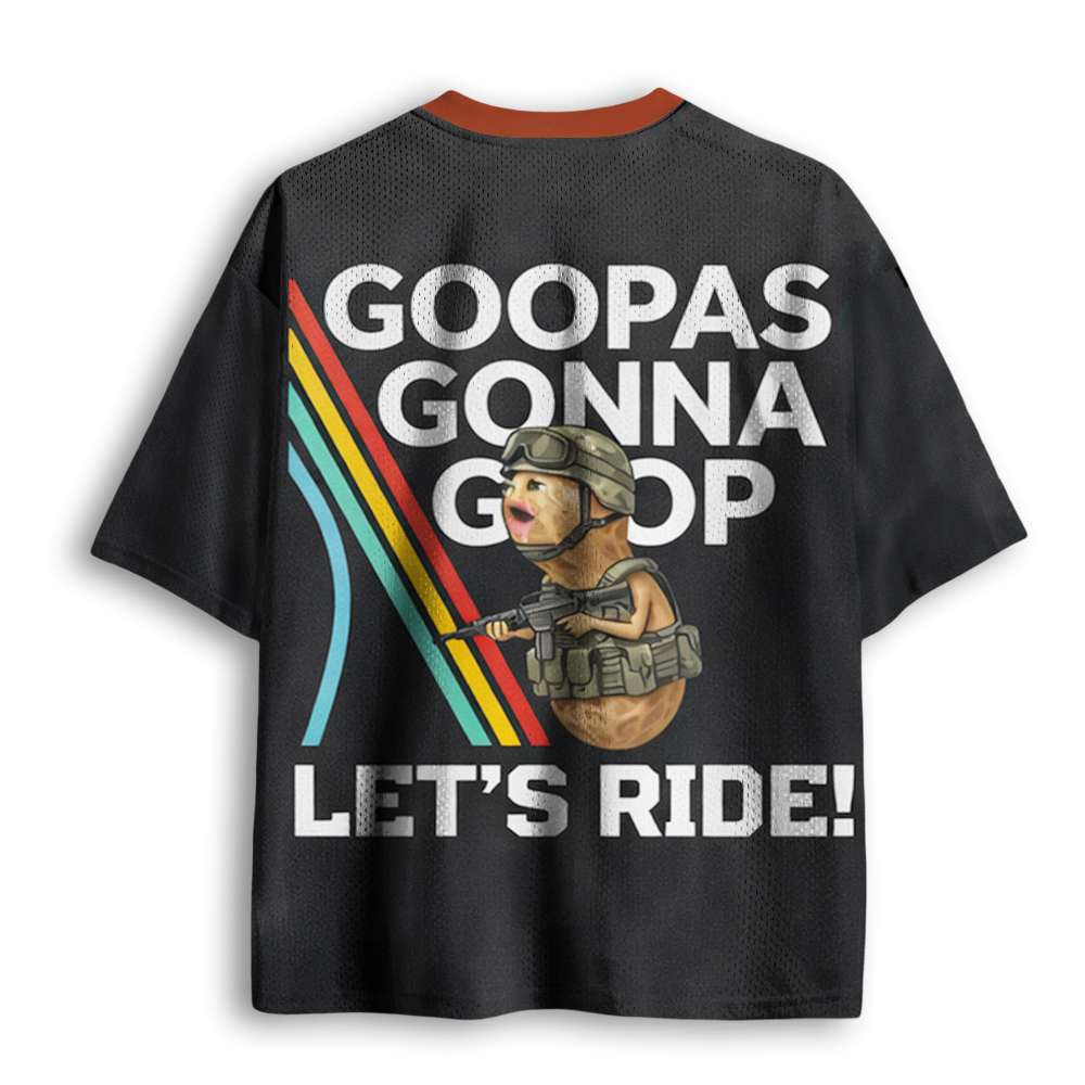 Baddiecat The Burnt Peanut Goop Mesh Jersey