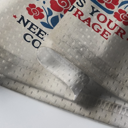 Baddiecat Democracy Needs Your Courage Mesh Jersey