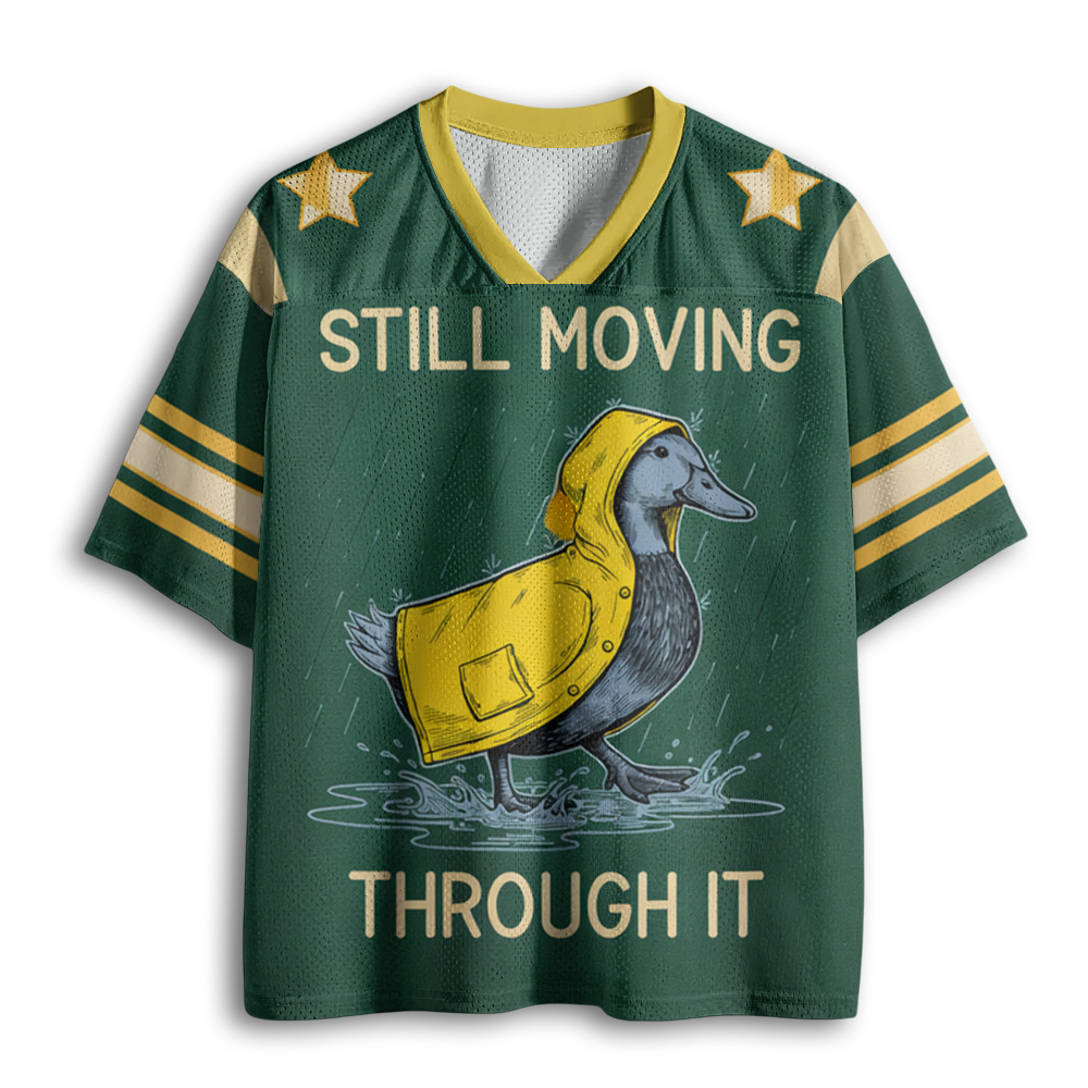 Baddiecat Mental Health Still Moving Mesh Jersey