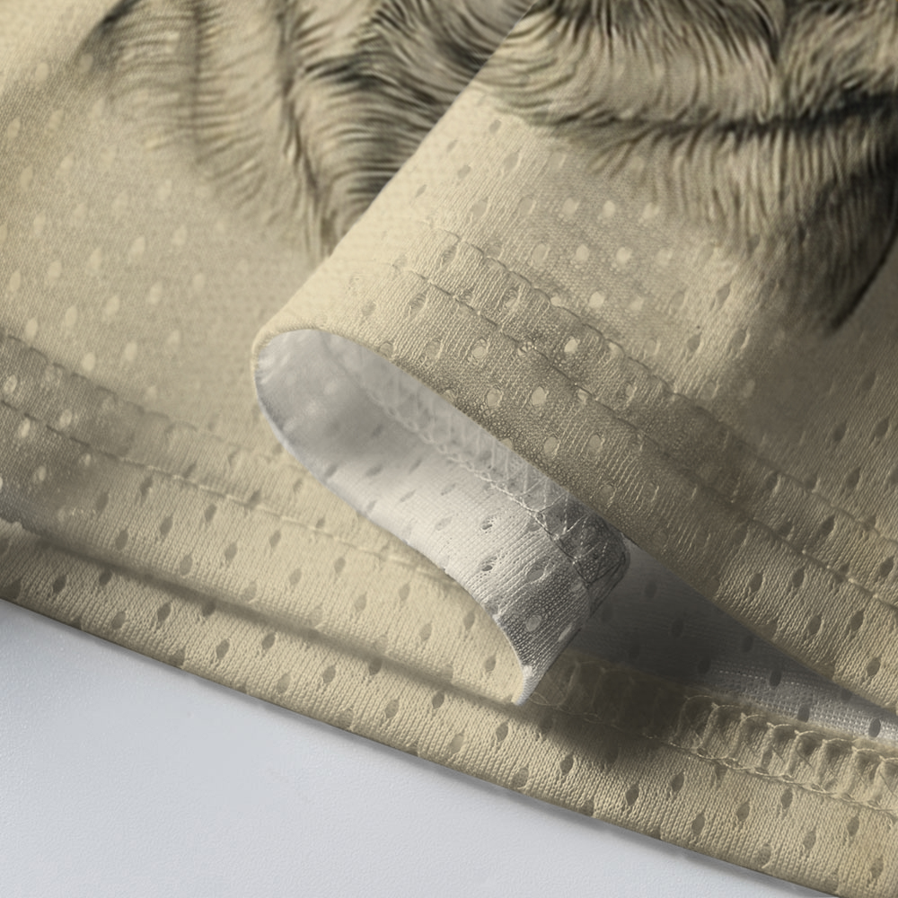 Baddiecat Smoking Pug Mesh Jersey