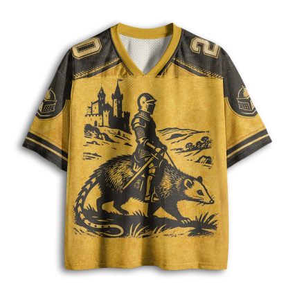 Baddiecat Knight Opossum Mesh Jersey