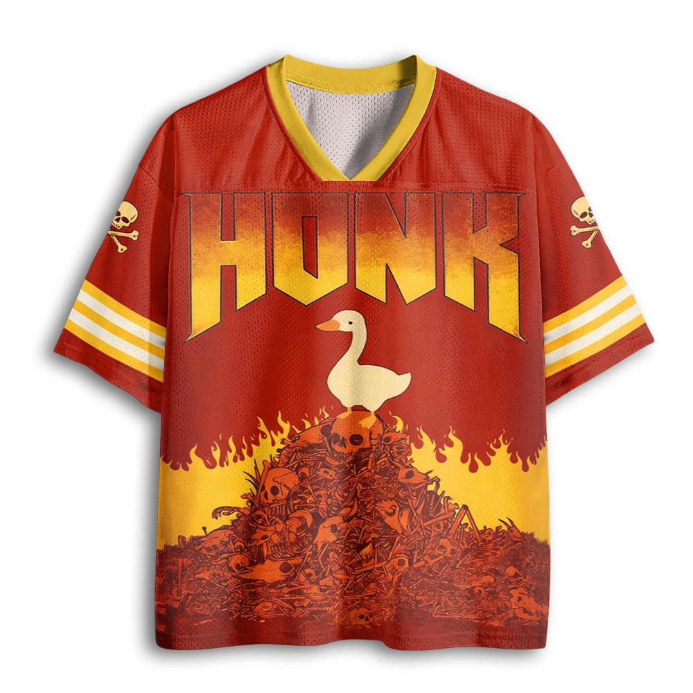 Baddiecat Honk Goose Mesh Jersey