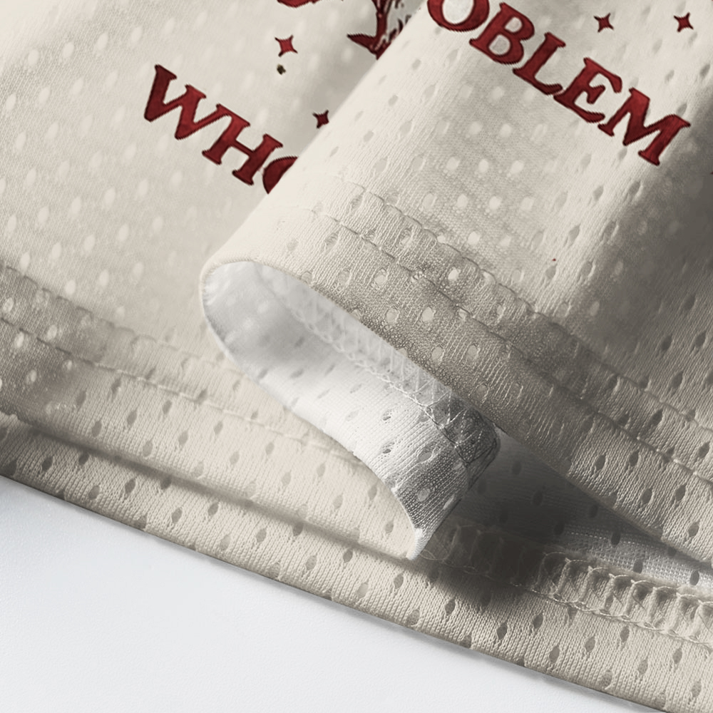 Baddiecat Be The Whole Problem Mesh Jersey