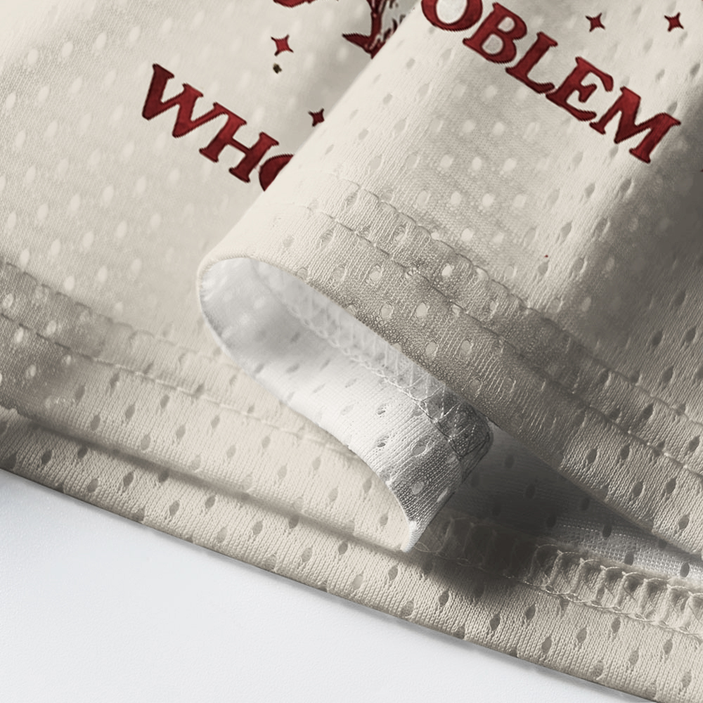 Baddiecat Be The Whole Problem Mesh Jersey