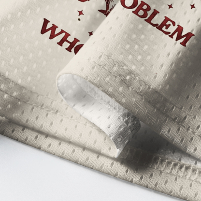 Baddiecat Be The Whole Problem Mesh Jersey