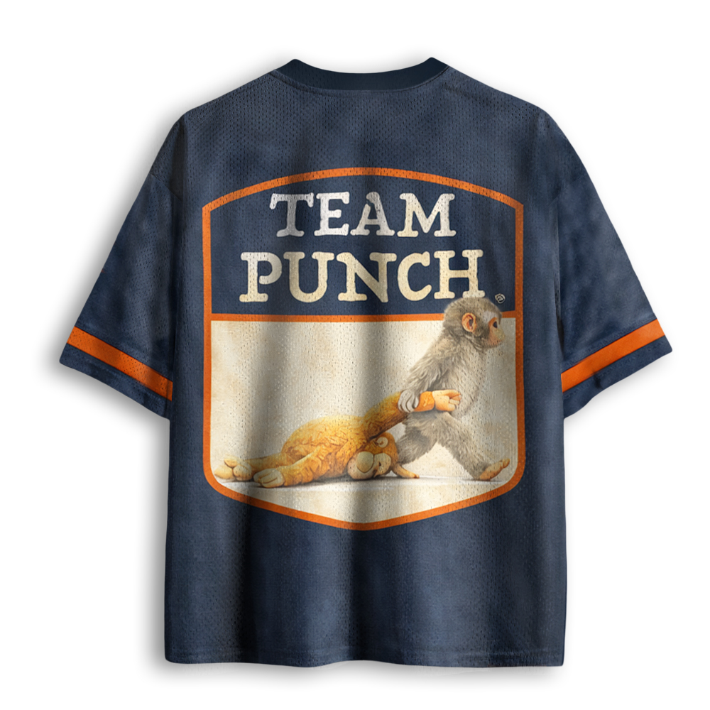 Baddiecat Punch Monkey Mesh Jersey