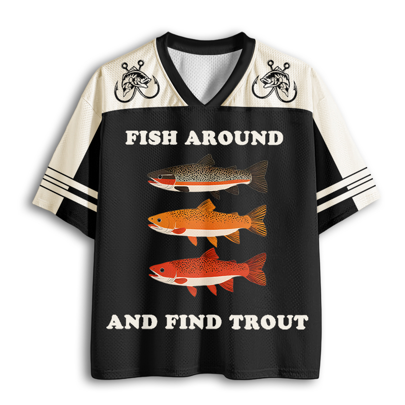 Baddiecat Fish Around And Trout Mesh Jersey