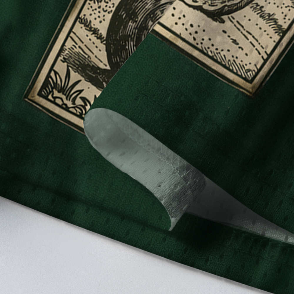 Baddiecat Retro Medieval Snail Rider Mesh Jersey