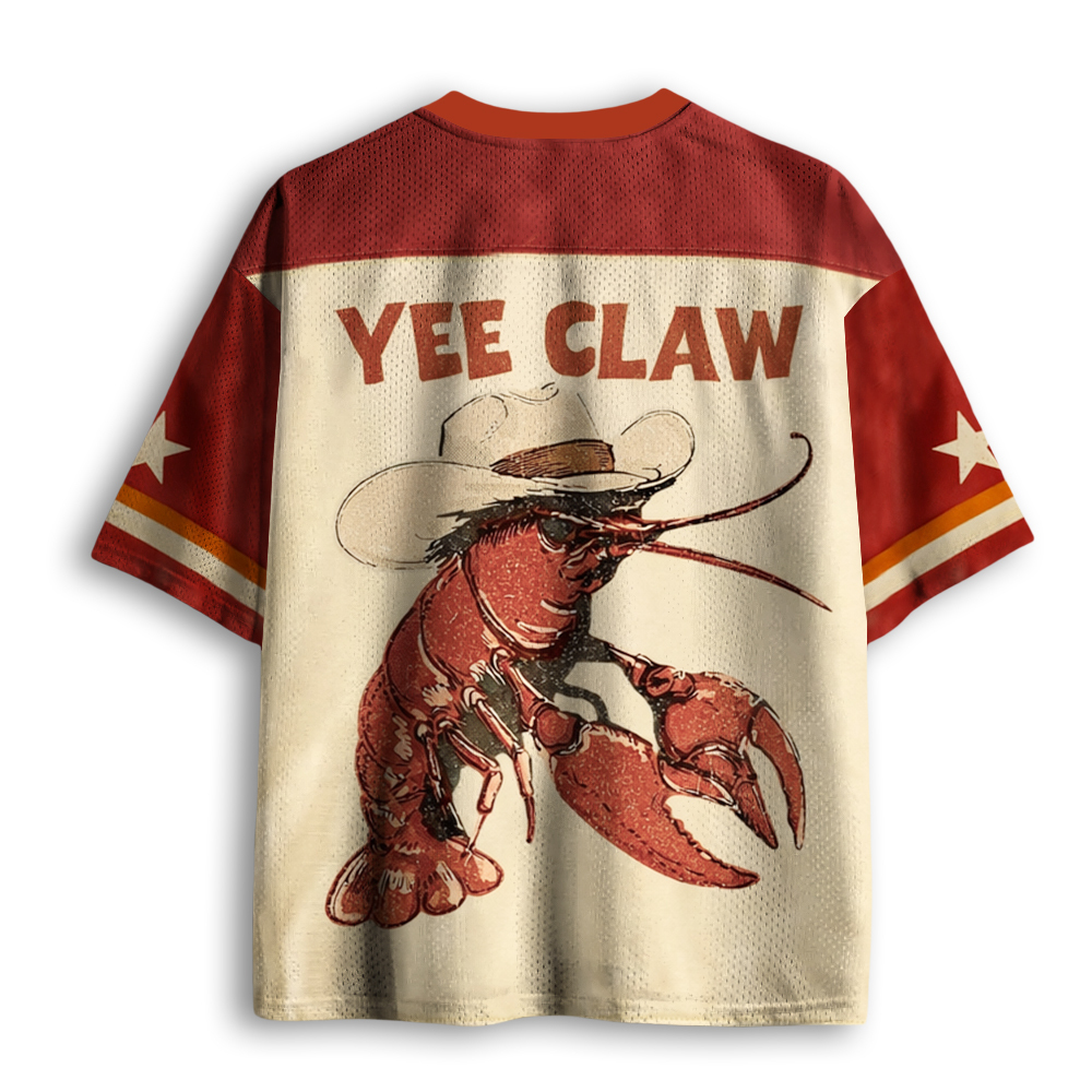 Baddiecat Lobster Cowboy Mesh Jersey