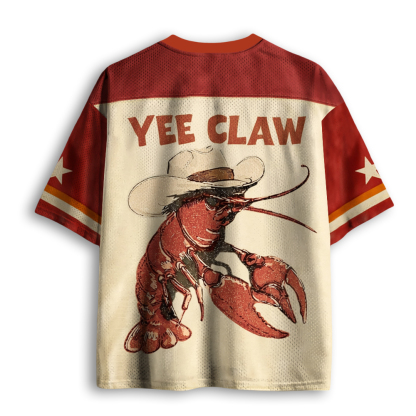 Baddiecat Lobster Cowboy Mesh Jersey