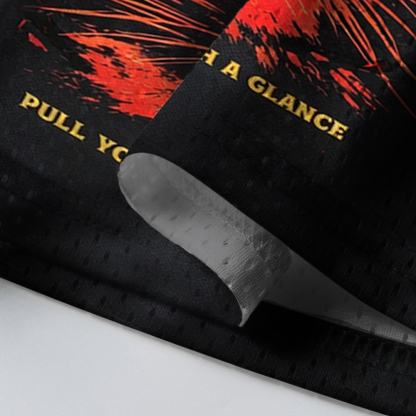 Baddiecat Psychedelic Cat Eyes Mesh Jersey