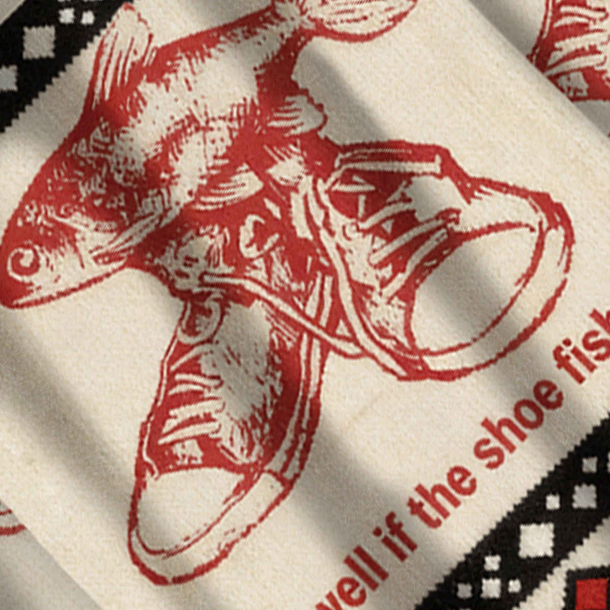 Baddiecat Well If The Shoe Fish Ugly Sweatshirt