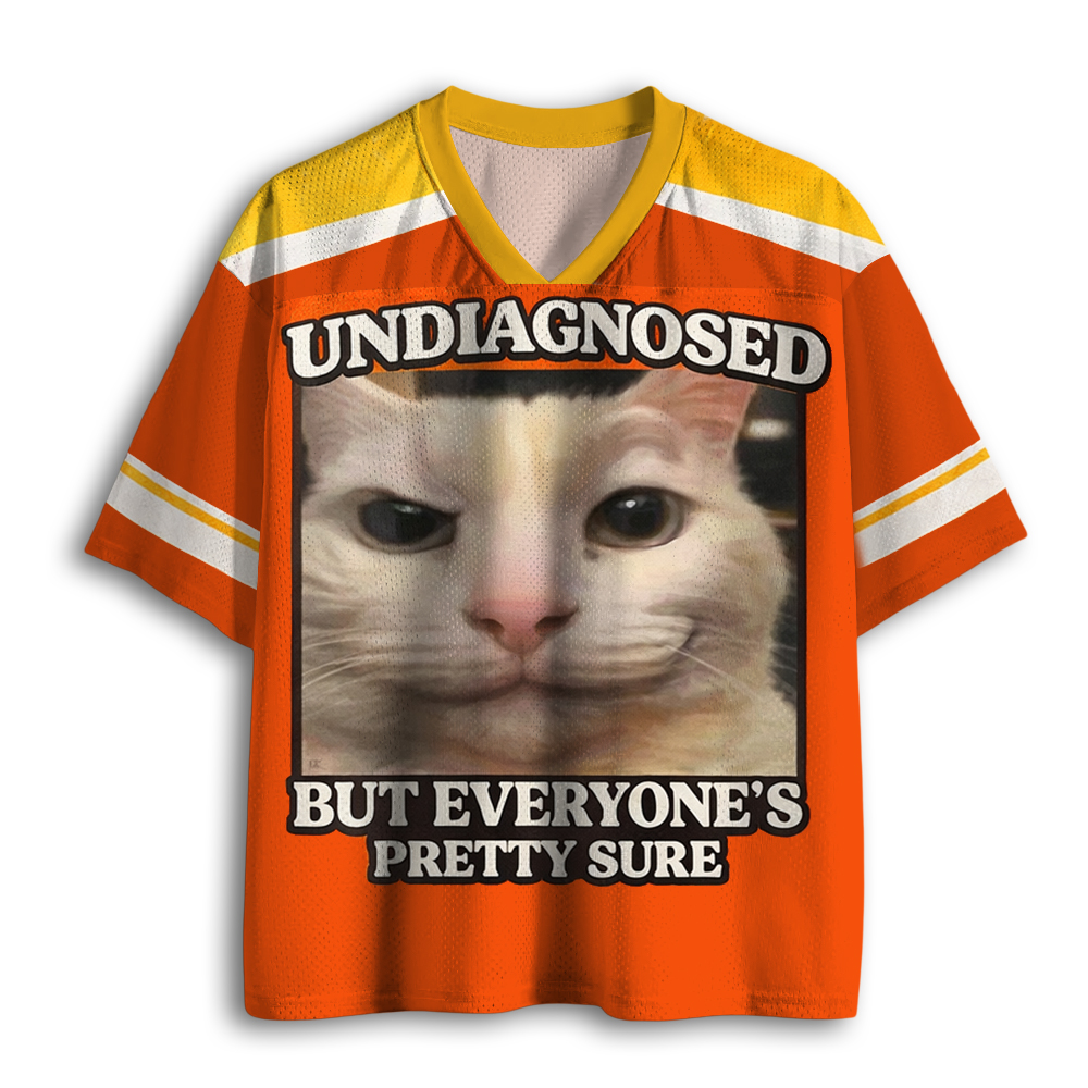 Baddiecat Undiagnosed But Everyone's Pretty Sure Mesh Jersey