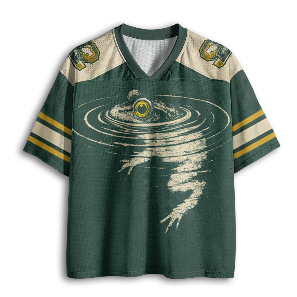 Baddiecat Frog Swimming Mesh Jersey